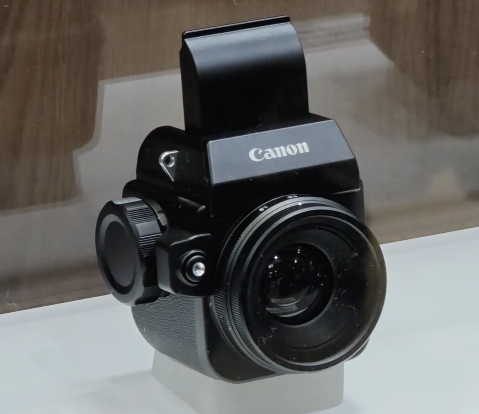 Canon showcased a new retro concept camera at the 2026 CP+ show