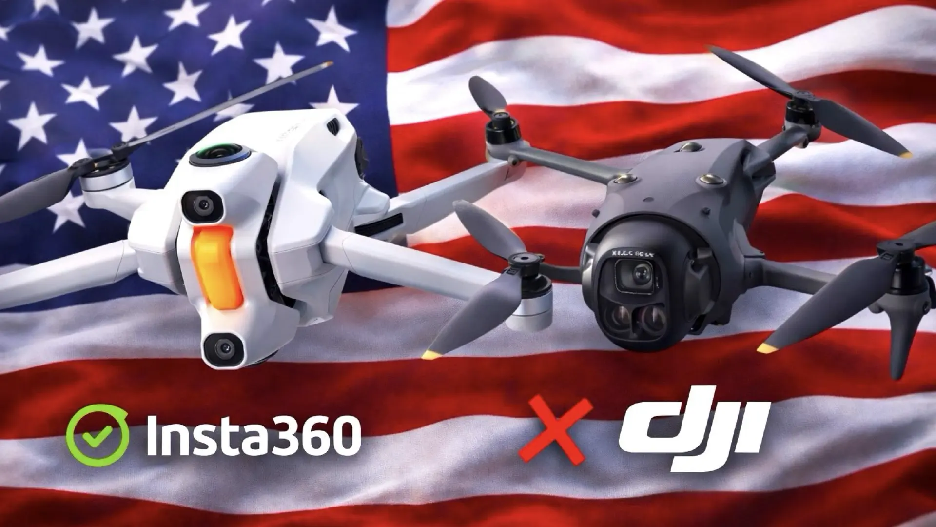 DJI Faces U.S. Pressure as Insta360 Moves Into the Drone Market