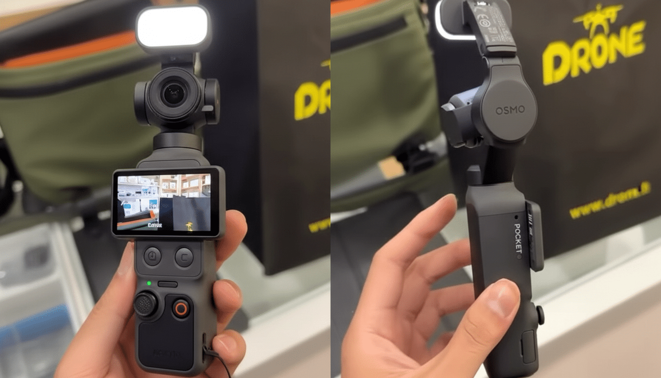 DJI Osmo Pocket 4 Video Leak Confirms New Accessory